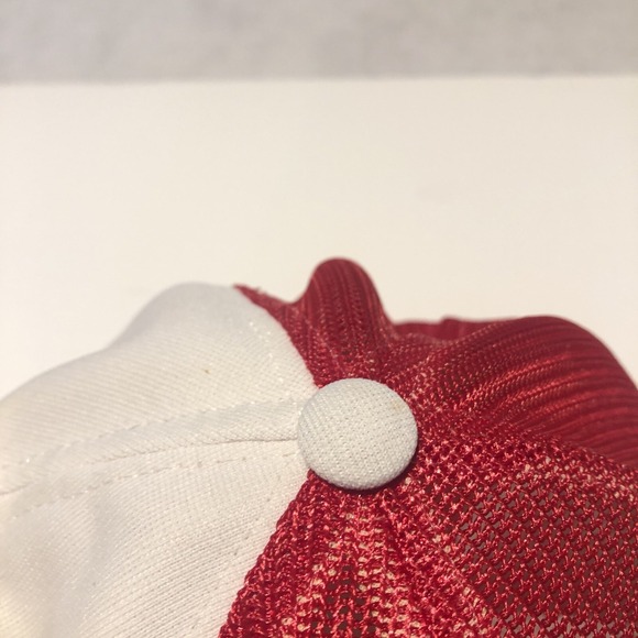 San Francisco‎ 49ers Hat Snap Back 60s Used Rare Red White NFL Made In The USA - Picture 12 of 16